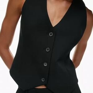 Aritzia Babaton Curio Vest - Black / Size 4